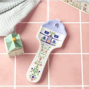 LENOX VILLAGE 🌸 SPOON REST Spice Village Collection Victorian Cottage NEW